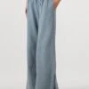 Another Label Noortje Wide Leg Striped Denim Pants - Light Blue 2 Another Label Noortje Wide Leg Striped Denim Pants - Light Blue -Teveo Geschaft 304413 1