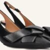 Lodi Kal5307 Schwarze Leder Slingbacks mit Trichterabsatz 1 Lodi Kal5307 Schwarze Leder Slingbacks mit Trichterabsatz -Teveo Geschaft 304918 1