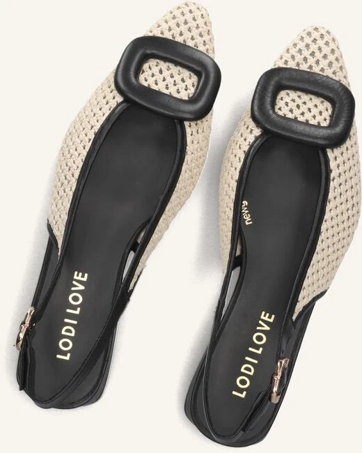 Lodi Bro5260 Beige Braided Raffia Slingbacks 6 Lodi Bro5260 Beige Braided Raffia Slingbacks – Bild 4