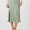 Y.A.S. Yaspella HW Midi Skirt S. NOOS – Eleganter High-Waist Rock in Grün 1 Y.A.S. Yaspella HW Midi Skirt S. NOOS – Eleganter High-Waist Rock in Grün -Teveo Geschaft 305616 1
