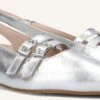 Stefano Lauran Marianna Silberne Leder Slingbacks Damen 2 Stefano Lauran Marianna Silberne Leder Slingbacks Damen -Teveo Geschaft 306303 1