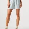 By-bar Leon Bleached Denim Short - Damen Jeansshorts Blau -Teveo Geschaft 306488 1