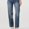 7 For All Mankind Calie Straight Leg Jeans in Jasper Blue