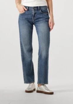 7 For All Mankind Calie Straight Leg Jeans in Jasper Blue