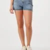 Lee Carol Short Damen Jeans Shorts in Blau 2 Lee Carol Short Damen Jeans Shorts in Blau -Teveo Geschaft 307684 1