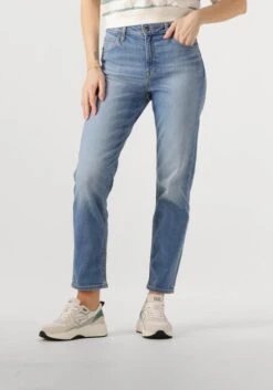 Lee Mom Jeans Carol Mean To Be - Hellblaue Damen Jeans