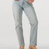 Lee Carol Straight Leg Jeans - Light Rainfall Hellblau 2 Lee Carol Straight Leg Jeans - Light Rainfall Hellblau -Teveo Geschaft 307688 1