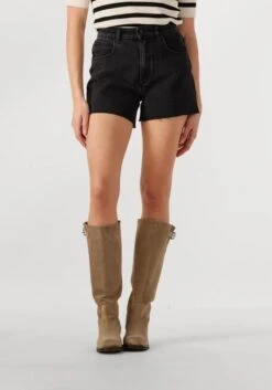 Abrand Jeans Venice Short Heidi - Schwarze Denim Shorts für Damen