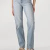 Abrand Jeans High Straight Gia - Blaue Straight Leg Damen Jeans -Teveo Geschaft 308342 1