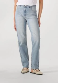 Abrand Jeans High Straight Gia - Blaue Straight Leg Damen Jeans