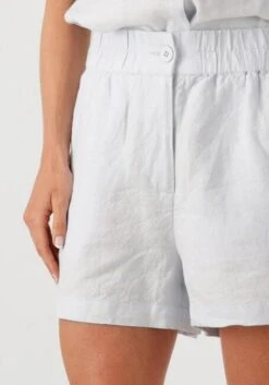 Circle of Trust Lilou Short - Hellblaue Damen Leinen-Shorts mit hoher Taille -Teveo Geschaft 308458 3