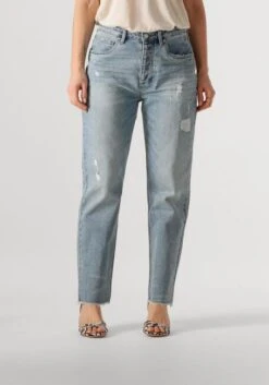 Circle Of Trust Jaimy Cropped Mom Jeans - Blau