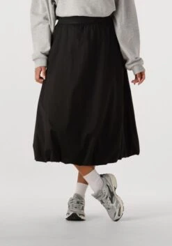 Co'couture Poppycc Balloon Skirt - Schwarzer Midirock für Damen