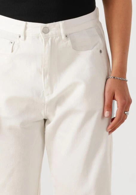 Withblack Wblannika High Waist Wide Jeans in Weiß 5 Withblack Wblannika High Waist Wide Jeans in Weiß – Bild 3