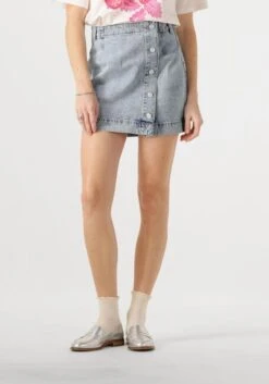 Fabienne Chapot Cari Denim Skirt - Hellblauer Damen Minirock