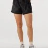 Catwalk Junkie Denim Short Comfortable Waist - Schwarze Jeans-Shorts für Damen