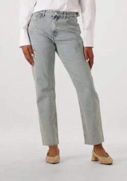 Ibana Phelan Straight Leg Jeans - Hellblau