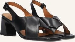 Billi Bi Slingback A8378 – Elegante Schwarze Blockabsatz-Schuhe für Damen