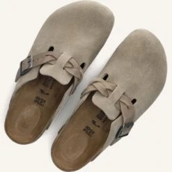 Birkenstock Boston Braided - Sand Suede Slipper -Teveo Geschaft 309803 5