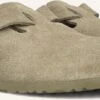 Birkenstock Boston Damen Slipper - Hochwertiges Wildleder in Grün -Teveo Geschaft 309816 1