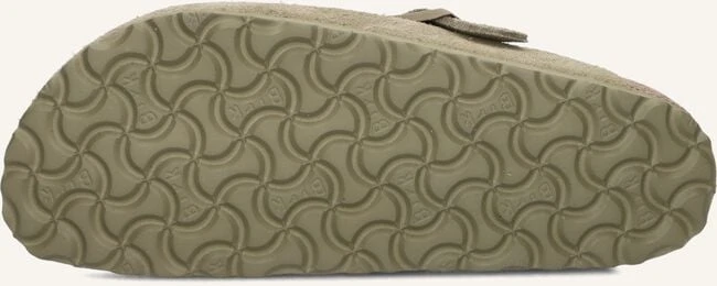 Birkenstock Boston Damen Slipper - Hochwertiges Wildleder in Grün 5 Birkenstock Boston Damen Slipper - Hochwertiges Wildleder in Grün – Bild 3