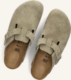 Birkenstock Boston Damen Slipper - Hochwertiges Wildleder in Grün 9 Birkenstock Boston Damen Slipper - Hochwertiges Wildleder in Grün -Teveo Geschaft 309816 5