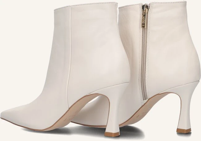 Notre-V 19536 Elegante Damen Stiefeletten in Beige aus Leder 4 Notre-V 19536 Elegante Damen Stiefeletten in Beige aus Leder – Bild 2