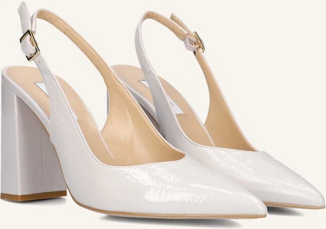 Notre-V 27113 Slingbacks aus Leder – Eleganz in Weiß 3 Notre-V 27113 Slingbacks aus Leder – Eleganz in Weiß