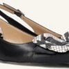 Notre-V Slingbacks 3341 Damen-Pumps in Schwarz mit Schlangenmuster 1 Notre-V Slingbacks 3341 Damen-Pumps in Schwarz mit Schlangenmuster -Teveo Geschaft 309836 1