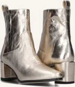 Notre-V 8543 Damen Stiefeletten in Gold: Exklusive Leder-Boots 9 Notre-V 8543 Damen Stiefeletten in Gold: Exklusive Leder-Boots -Teveo Geschaft 309859 5