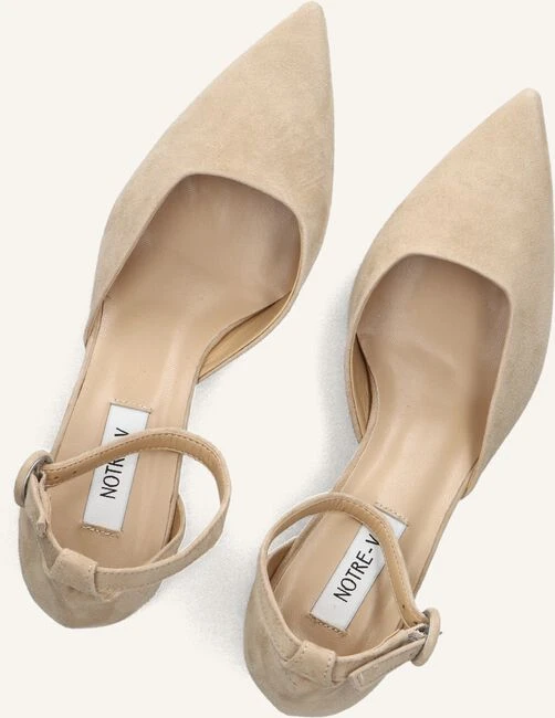 Notre-V Damen Pumps 35518 in Beige – Eleganter Blockabsatz aus Wildleder 6 Notre-V Damen Pumps 35518 in Beige – Eleganter Blockabsatz aus Wildleder – Bild 4