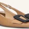 Notre-V 3341 Slingbacks aus hochwertigem Leder in Camel -Teveo Geschaft 309867 1