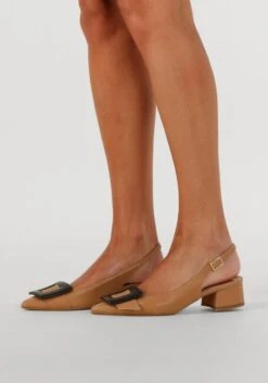 Notre-V 3341 Slingbacks aus hochwertigem Leder in Camel -Teveo Geschaft 309867 8