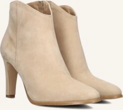 Notre-V 7433 Beige Wildleder Stiefeletten für Damen