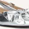 Notre-V 12261 Elegante Silberne Leder-Slingbacks für Damen 1 Notre-V 12261 Elegante Silberne Leder-Slingbacks für Damen -Teveo Geschaft 309891 1