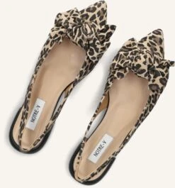 Notre-V Damen Slingbacks in Beige mit Leo-Print und Blockabsatz 10 Notre-V Damen Slingbacks in Beige mit Leo-Print und Blockabsatz -Teveo Geschaft 309894 5