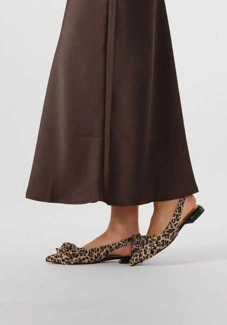 Notre-V Damen Slingbacks in Beige mit Leo-Print und Blockabsatz 7 Notre-V Damen Slingbacks in Beige mit Leo-Print und Blockabsatz – Bild 5