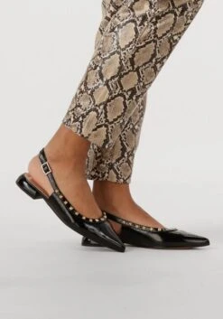 Notre-V 12270 Damen Slingbacks aus schwarzem Lackleder -Teveo Geschaft 309895 8