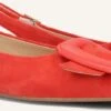 Notre-V Rote Wildleder-Slingbacks 12241 für Damen 1 Notre-V Rote Wildleder-Slingbacks 12241 für Damen -Teveo Geschaft 309897 1