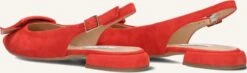 Notre-V Rote Wildleder-Slingbacks 12241 für Damen -Teveo Geschaft 309897 3