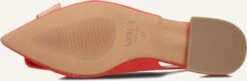 Notre-V Rote Wildleder-Slingbacks 12241 für Damen -Teveo Geschaft 309897 4