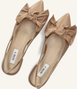 Notre-V Damen Slingbacks 43251 aus Leder in Camel -Teveo Geschaft 309901 5