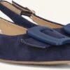 Notre-V Blaue Slingbacks 12241 aus elegantem Wildleder 2 Notre-V Blaue Slingbacks 12241 aus elegantem Wildleder -Teveo Geschaft 309912 1