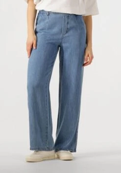 Object Objframe Lisa Wide MW Pants – Women's Sustainable Wide Leg Jeans