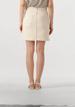 Object Objellen HW Short Twill Minirock - Ecru -Teveo Geschaft 309945 2