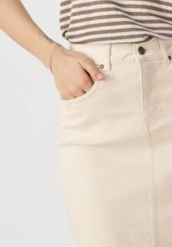 Object Objellen HW Short Twill Minirock - Ecru -Teveo Geschaft 309945 3