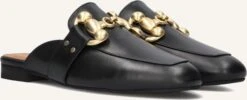 Notre-v Slipper 5617 - Elegante Leder-Loafer in Schwarz für Damen