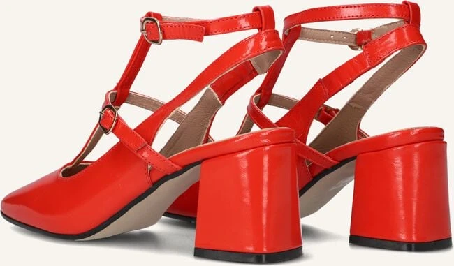 Lina Locchi Pumps 010-50 in elegantem Rot 4 Lina Locchi Pumps 010-50 in elegantem Rot – Bild 2