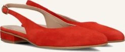 Lina Locchi 010-72 Elegante Slingbacks in Rotem Wildleder