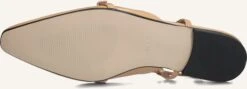 Lina Locchi 010-22 Beige Patent Leather Slingbacks -Teveo Geschaft 310200 4